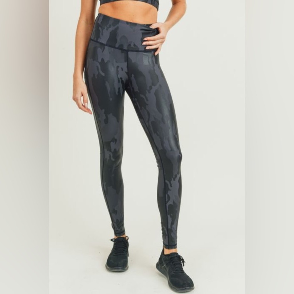 Black Camo Leggings